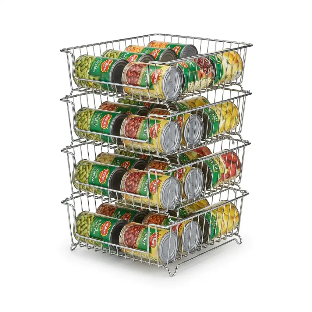 Simple Houseware Stackable Can Rack