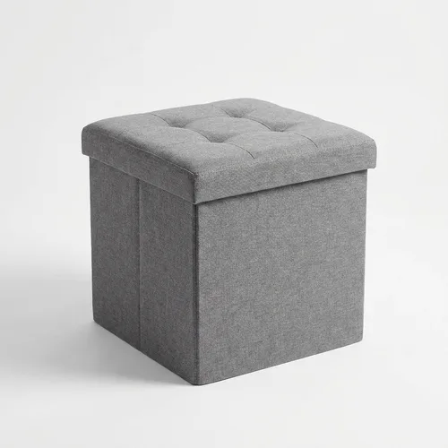 SONGMICS Foldable Storage Ottoman