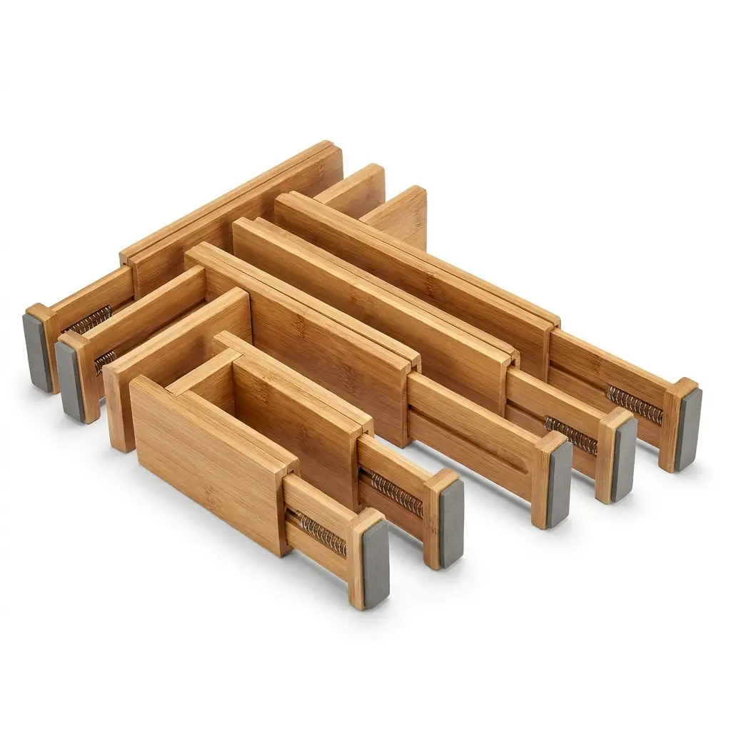 Utoplike Bamboo Drawer Dividers