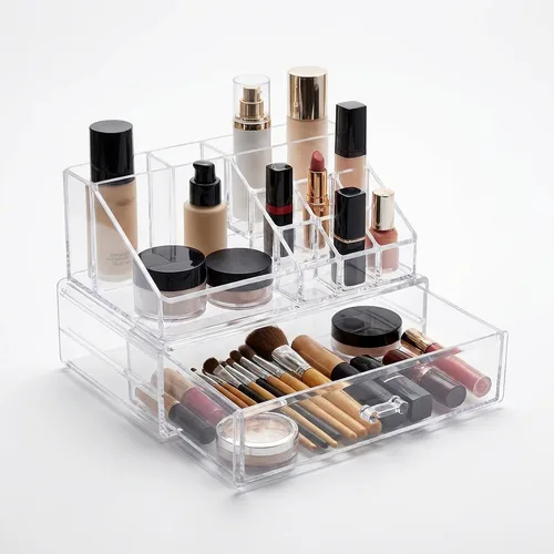 STORi 6-Compartment Acrylic Vanity Organizer