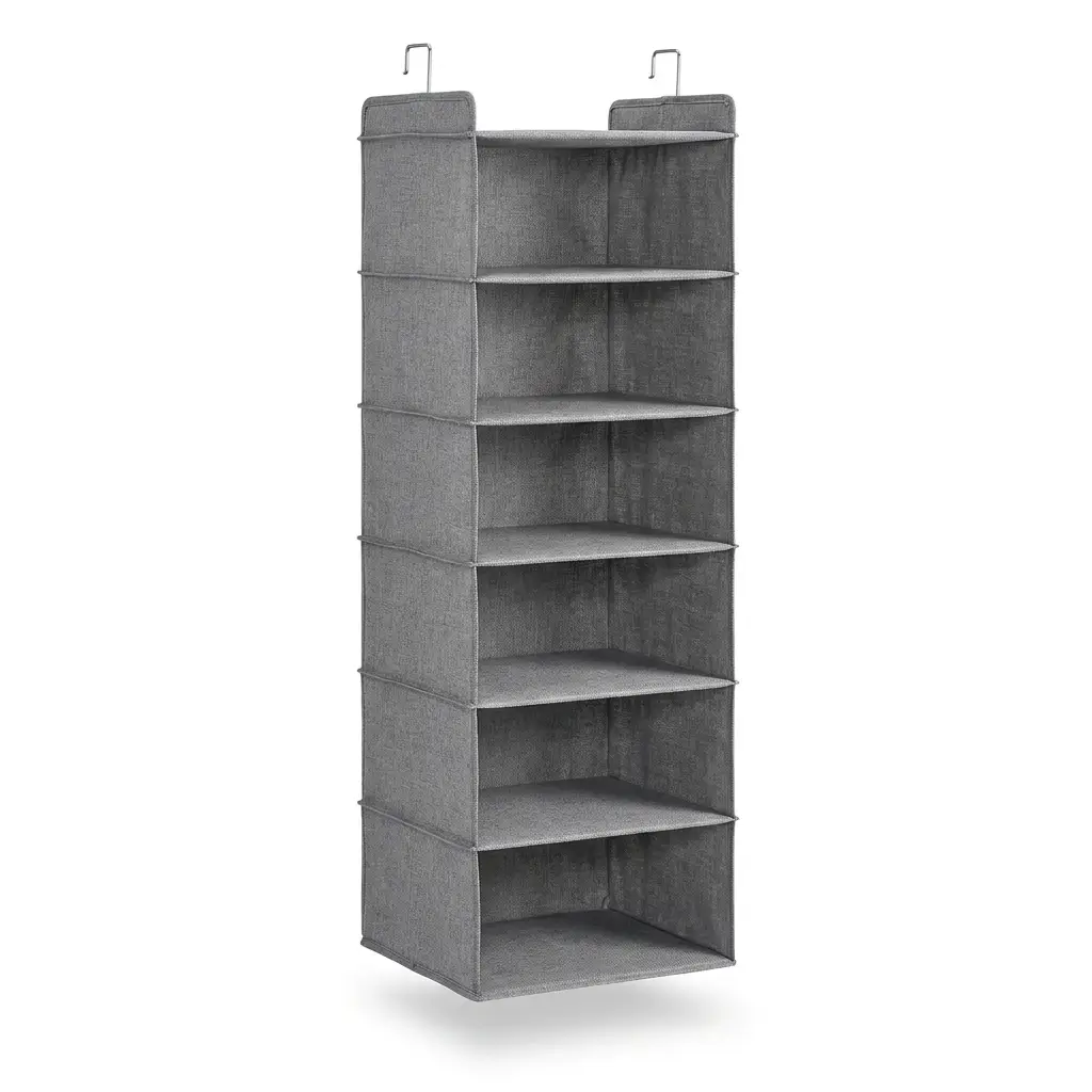 YOUDENOVA Hanging Closet Organizer (6-Shelf)