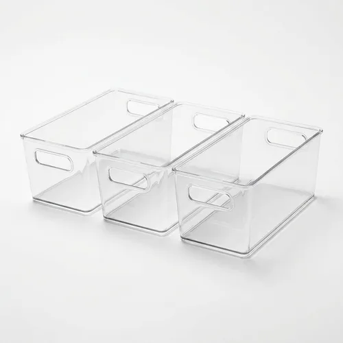 Utopia Home Clear Fridge Organizer Bins (8-Pack)