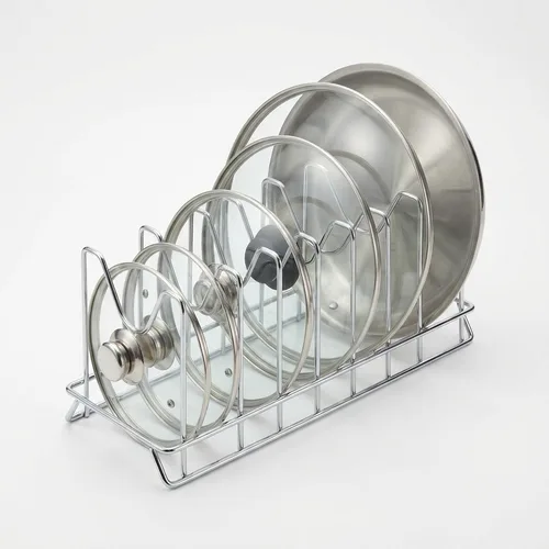 Toplife Adjustable Pot Lid Organizer Rack