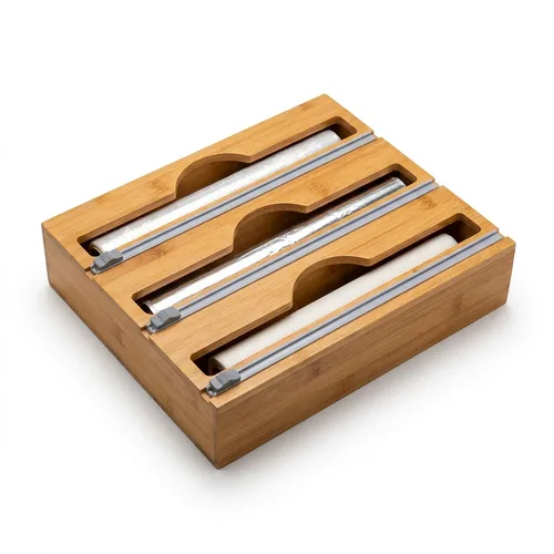 SpaceAid WrapNeat 3-in-1 Wrap Dispenser
