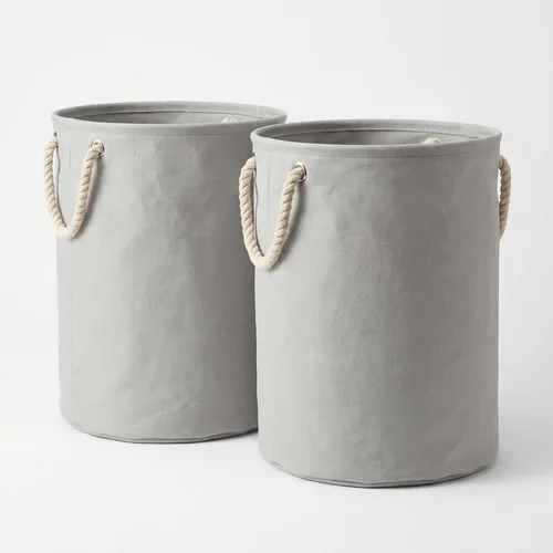 Lifewit 2-Pack Collapsible Laundry Baskets (80L Each)