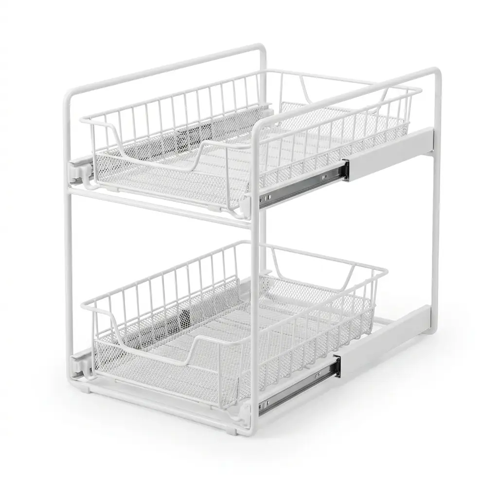 PXRACK Adjustable Under-Sink Organizer