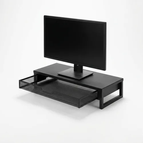 WALI Monitor Stand Riser with Storage Drawer